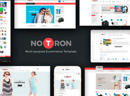 Notron – Responsive Magento Theme
