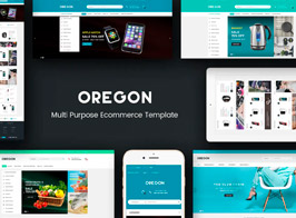 Oregon – Responsive Magento Theme