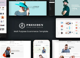 Presiden – Multistore Responsive Magento Theme