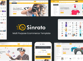 Sinrato – Mega Shop Responsive Magento Theme