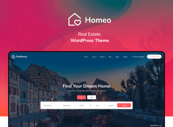 Homeo – Real Estate WordPress Theme