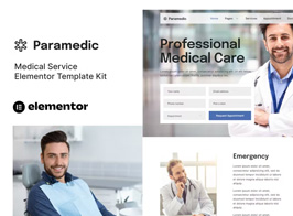 Paramedic – Medical Elementor Template Kit