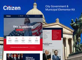 Citizen <span>– City Government & Municipal <strong>Elementor</strong> Kit</span>