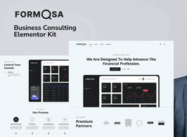 Formosa – Business Consulting Elementor Template Kit