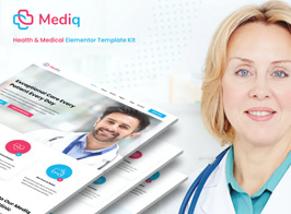 Mediq – Health & Medical Elementor Template Kit