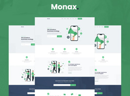 Monax – Saas & Startup Elementor Template Kit