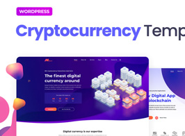 Moneer – Cryptocurrency Elementor Template Kit