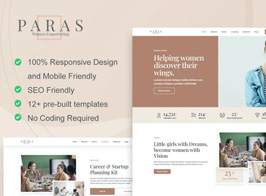 Paras – Business Coach for Women Elementor Template Kit