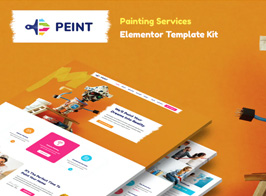 Peint – Painting Services Elementor Template Kit