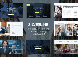 Silverline – Finance & Investment Elementor Template Kit