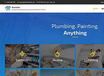 BlueCollar – Handyman & Renovation Business WordPress Theme