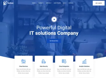 Solion – IT Solutions & Services WordPress