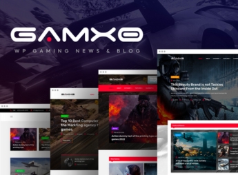 Gamxo – WordPress Gaming News & Blog Theme