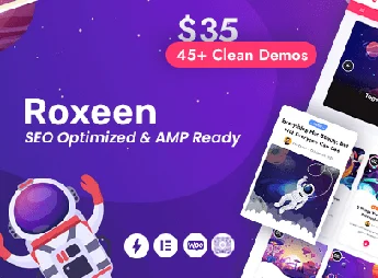 Roxeen | Personal Lightweight WordPress Theme