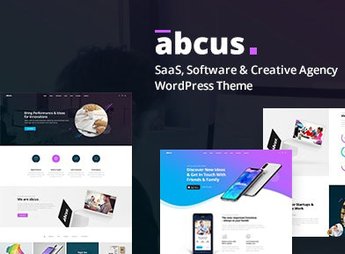 Abcus – App & SaaS Startup WordPress Theme