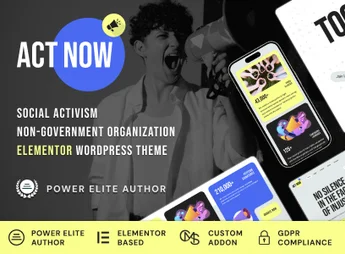 Act Now – Social Activism & NGO WordPress Theme