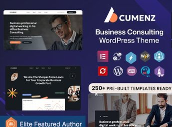 Acumenz – Business & Consulting WordPress Elementor Theme