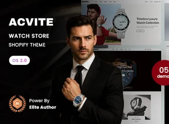 Acvite – Watch Store Shopify 2.0 Theme