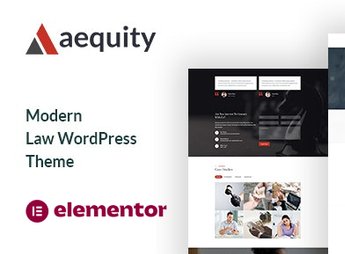 Aequity – Law WordPress Theme