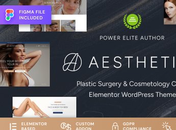 Aesthetica – Plastic Surgery & Beauty Clinic WordPress Theme