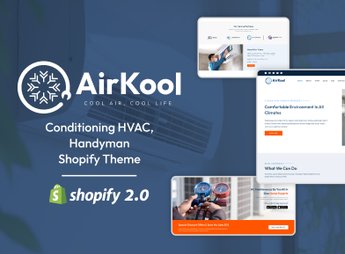 AirKool – Air Conditioning & Heating Products Shopify Theme