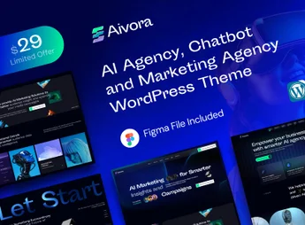 Aivora – AI Agency & Technology WordPress Theme