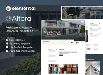 Altora – Real Estate & Property Elementor Template Kit