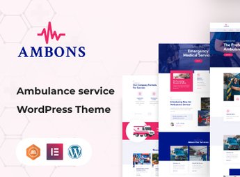 Ambons – Ambulance Service WordPress Theme