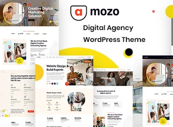 Amozo – Digital Agency WordPress Theme