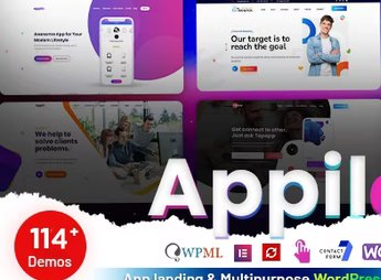 Appilo – App Landing Page WordPress Theme