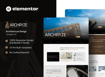 Archryze – Architecture Design Elementor Template Kit