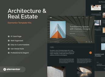 Archstudio – Modern & Luxury Architecture Template Kits