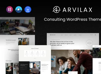 Arvilax – Business Consulting WordPress Theme