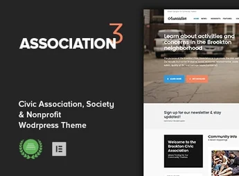 Association – Civic and Third Sector Nonprofit WordPress Theme