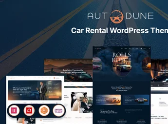 Autodune – Car Rental & Limousine WordPress Theme