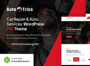 AutoTrics – Car Repair & Auto Service FSE WordPress Theme