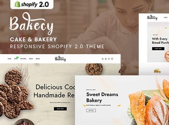 Bakecy – Cake & Bakery Responsive Shopify 2.0 Theme