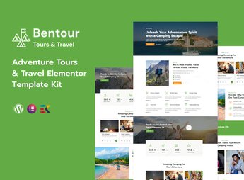 Bentour – Travel & Tour Booking Elementor Template Kit