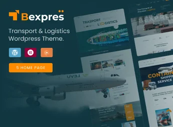 Bexpres – Transport & Logistics WordPress Theme