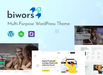 Biwors – Modern & Multipurpose WordPress Theme