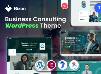 Bixoo – Business Consulting WordPress Theme