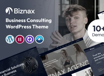 Biznax – Business Consulting WordPress Theme