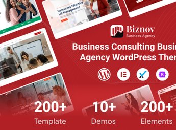 Biznov – Business Consulting WordPress Theme