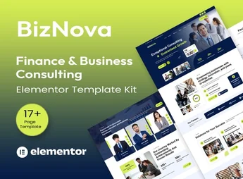 BizNova– Business Consulting Elementor Template Kit