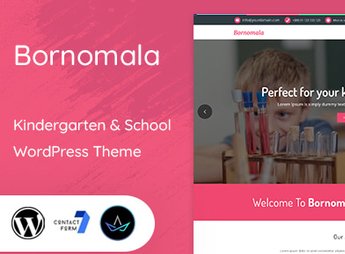 Bornomala – Kindergarten & School WordPress Theme