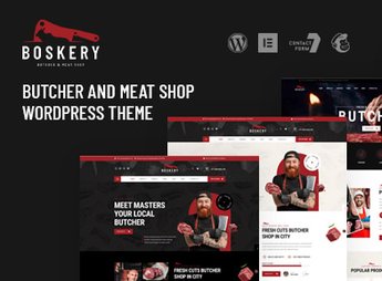 Boskery – Butcher & Meat Shop WordPress Theme