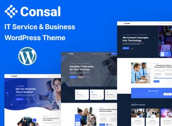 Consal – Business Consulting & Business Agency WordPress Theme