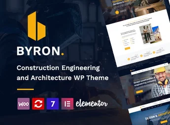 Byron | Construction and Engineering WordPress Theme
