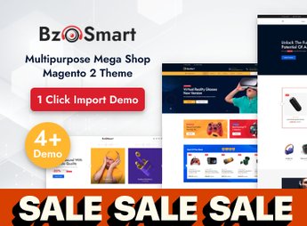 BzoSmart – Responsive Multipurpose Megashop Magento 2 Theme