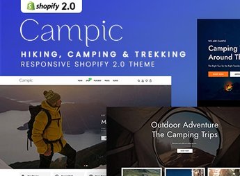 Campic – Hiking, Camping & Trekking Shopify 2.0 Theme